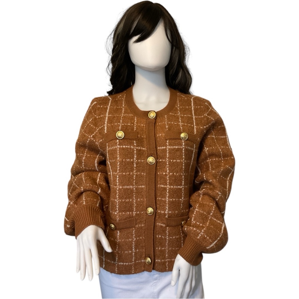 Marled Cardigan Sweater